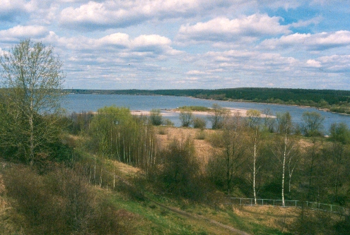 Einlauf des Muldestausees