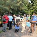 Teilnehmer vor der Pilzwanderung &copy;HAUS AM SEE Schlaitz