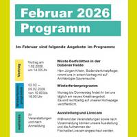 'W&uuml;ste Dorfst&auml;tten in der D&uuml;bener Heide - Arch&auml;ologische Spurensuche'