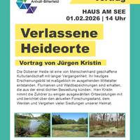 'W&uuml;ste Dorfst&auml;tten in der D&uuml;bener Heide - Arch&auml;ologische Spurensuche'