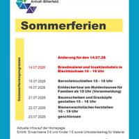 _nderung_sommerferienprogramm_2026_jv.jpg ©HAUS AM SEE Sommerferienprogramm bis Mitte Juli ©HAUS AM SEE