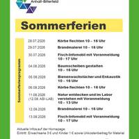 Sommerferienprogramm bis Mitte Juli &copy;HAUS AM SEE